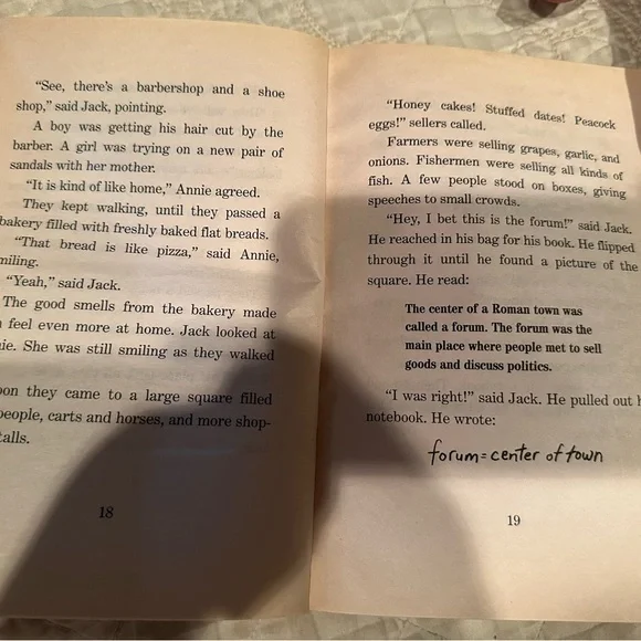 Vacation under the volcano- Magic tree house #13 - Picture 7 of 12